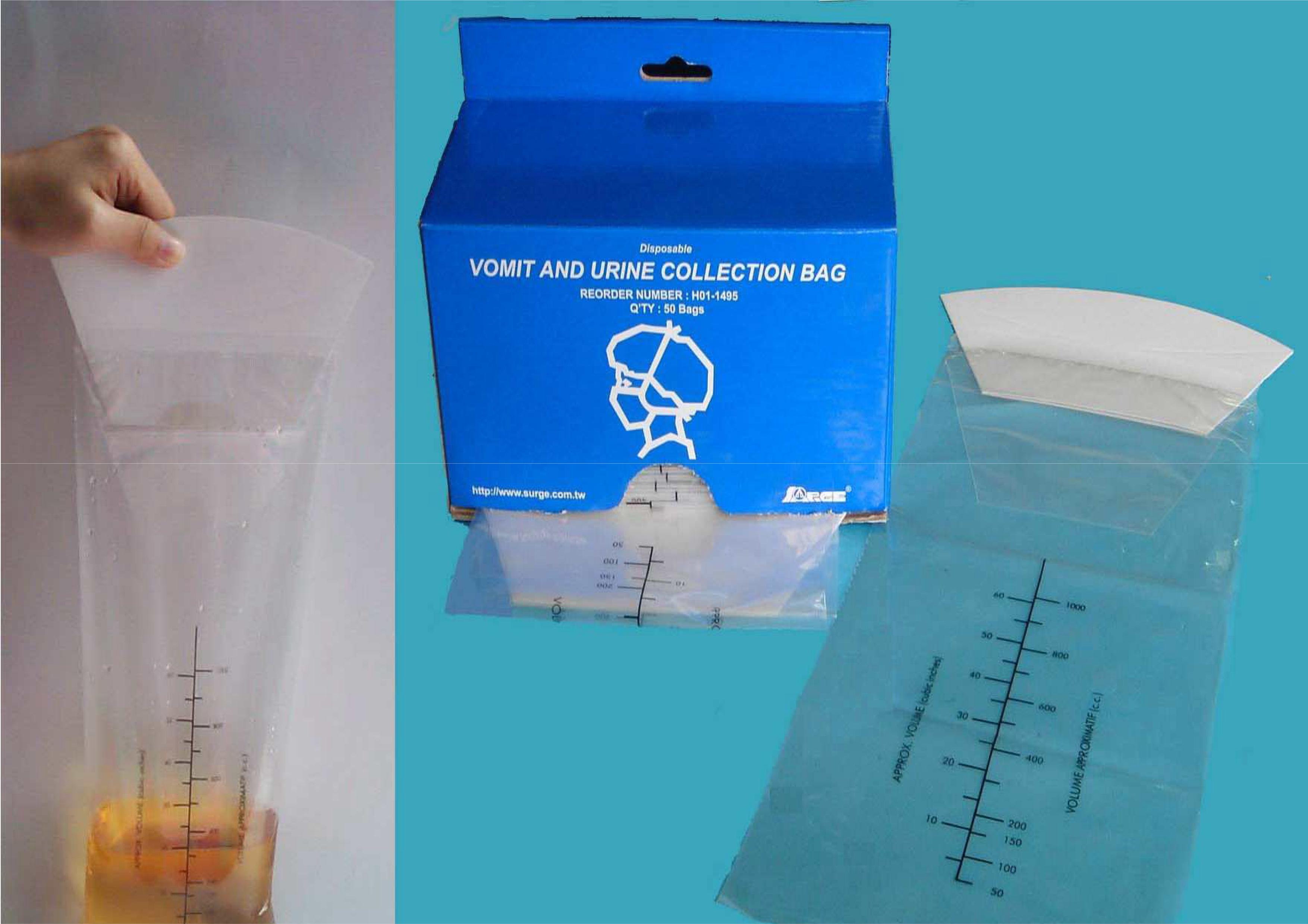 VOMIT & URINE COLLECT BAGS